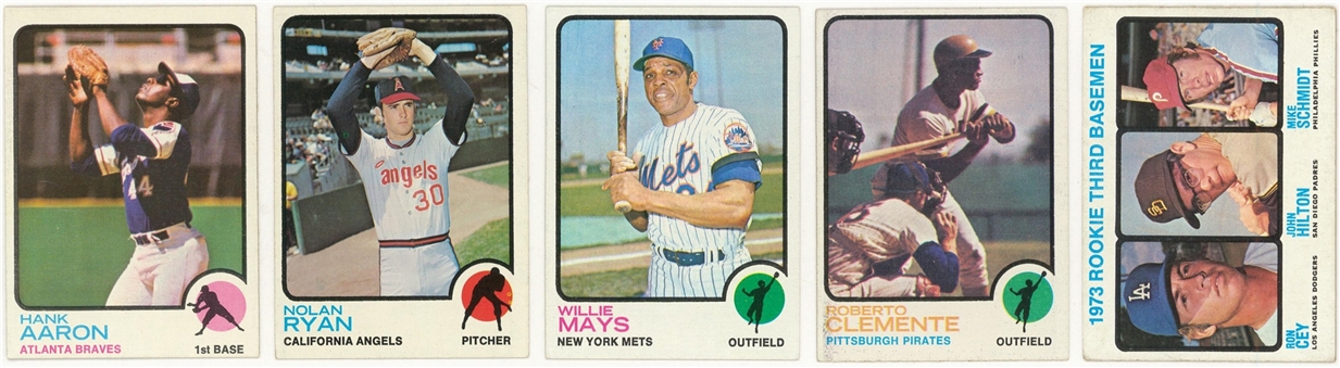 1973 Topps Baseball Near Set (658/660)